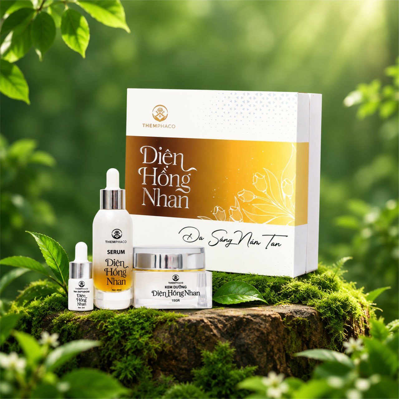 Bộ chăm sóc da Diện Hồng Nhan